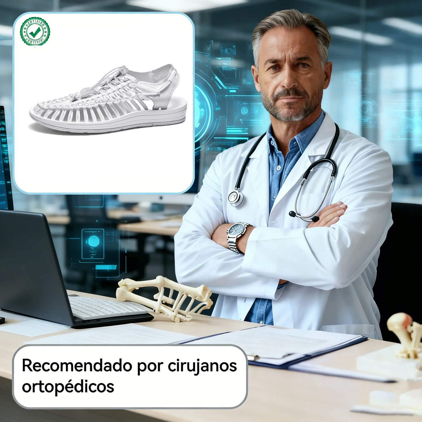 RELOOG®|Sandalias españolas de gran éxito de ventas 2026 | Diseño ergonómico | Tallas grandes